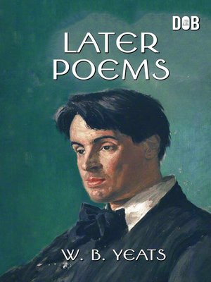 cover image of Later Poems - William Butler Yeats